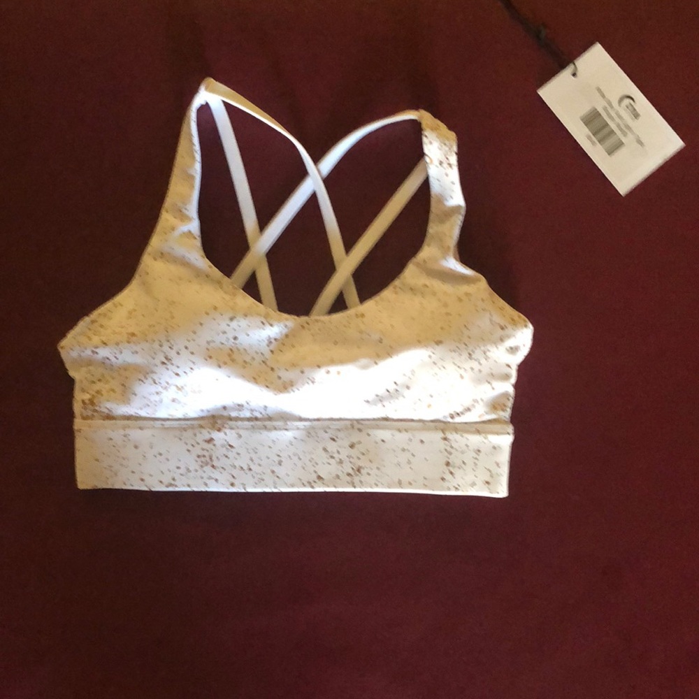 ZYIA LIGHT n TIGHT STAY GOLD STRAPPY BRA